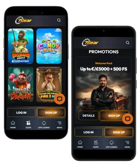 7Gear Casino mobile